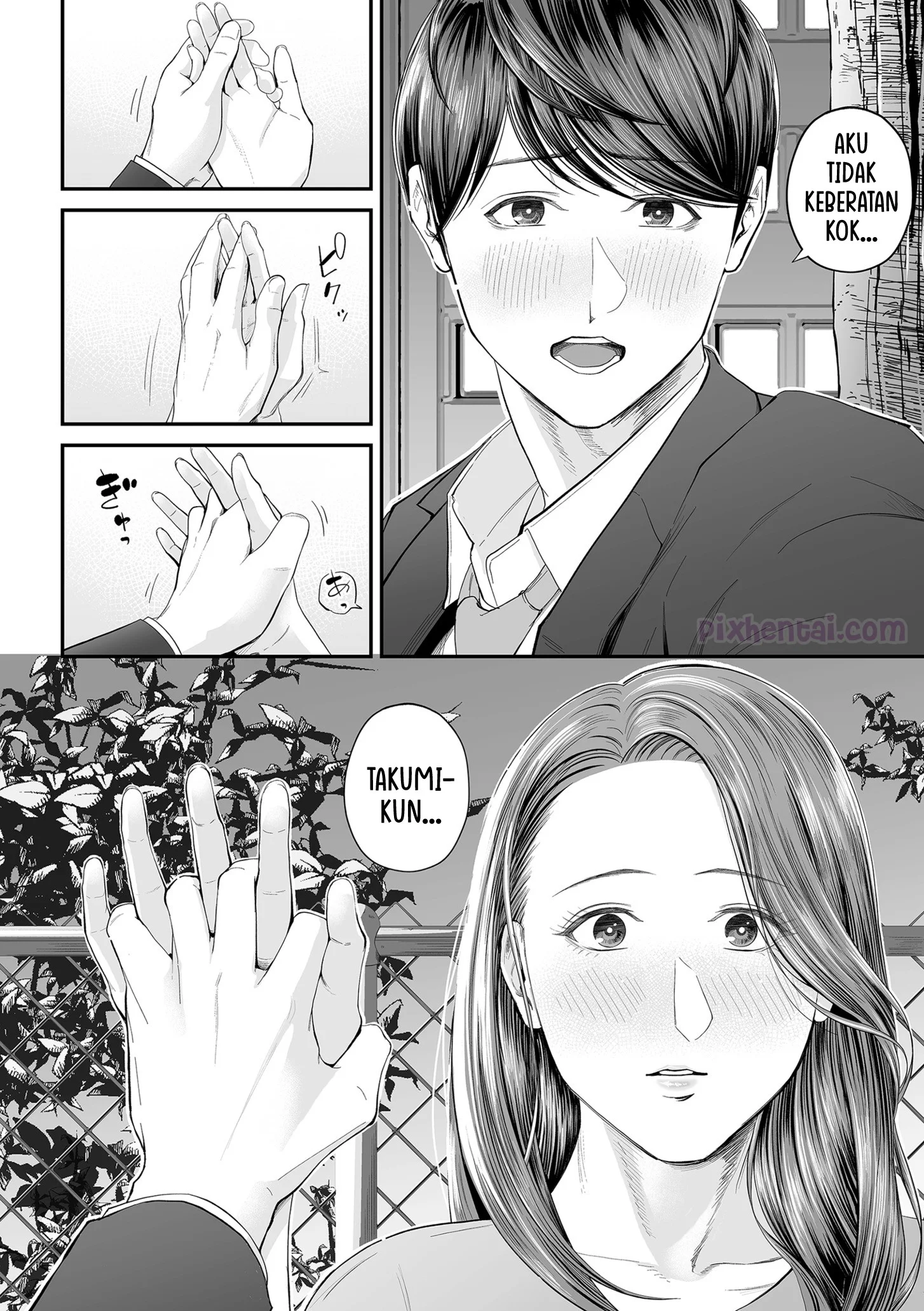 Komik hentai xxx manga sex bokep The Young Man is Delighted to Meet Beautiful Milf 18